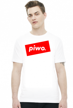 piwo. - T-shirt męski