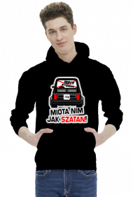 126p - Miota nim jak szatan! (bluza męska kaptur)