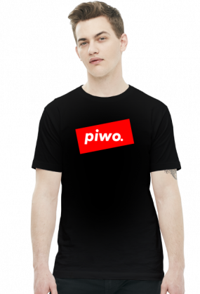 piwo. - T-shirt męski