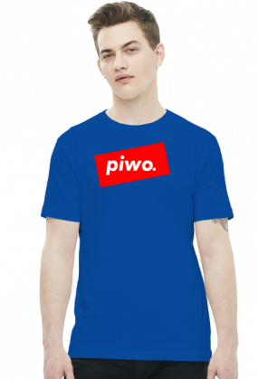 piwo. - T-shirt męski