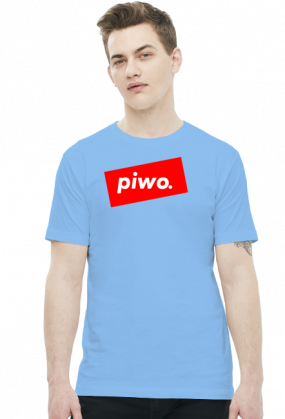 piwo. - T-shirt męski