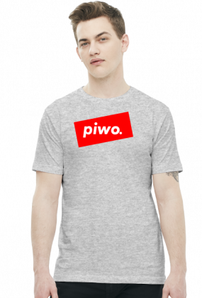 piwo. - T-shirt męski