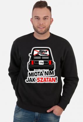 126p - Miota nim jak szatan! (bluza męska klasyczna)