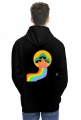 Bluza tęcza/grzybki