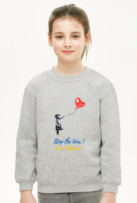 Bluza dziecięca Unisex Sercem z Ukrainą 001 - Ukraina