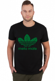 Meta Mate 3 leaves - koszulka męska