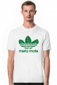 Meta Mate 3 leaves - koszulka męska