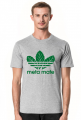 Meta Mate 3 leaves - koszulka męska