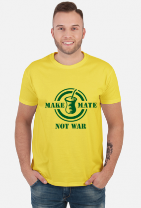 Make Mate Not War - koszulka męska