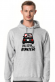 126p - Byle czym byle bokiem (bluza męska kaptur)