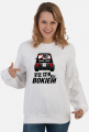 126p - Byle czym byle bokiem (bluza damska klasyczna)