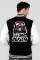 126p - Byle czym byle bokiem (bluza college) gt