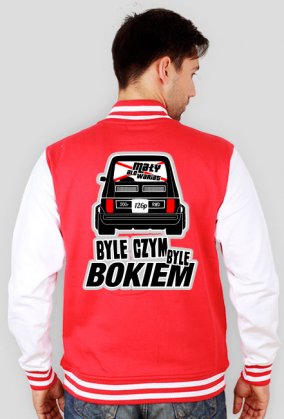 126p - Byle czym byle bokiem (bluza college) gt