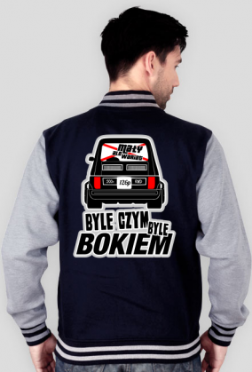 126p - Byle czym byle bokiem (bluza college) gt