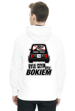 126p - Byle czym byle bokiem (bluza męska kaptur) gt