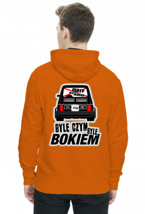 126p - Byle czym byle bokiem (bluza męska kaptur) gt