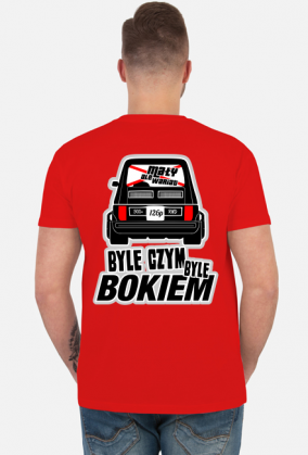 126p - Byle czym byle bokiem (koszulka męska) gt