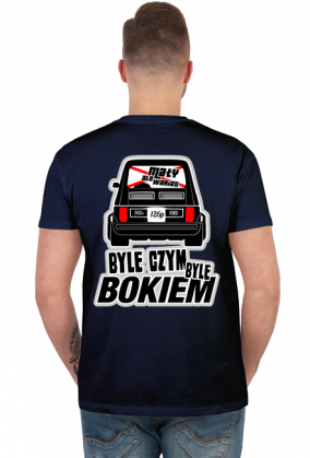 126p - Byle czym byle bokiem (koszulka męska) gt