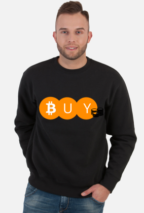 Krypto Bluza Bitcoin Buy