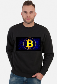 Krypto Bluza Bitcoin Blue