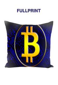 Bitcoin Full Logo Kryptowaluty Poduszka