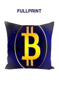 Bitcoin Full Logo Kryptowaluty Poduszka