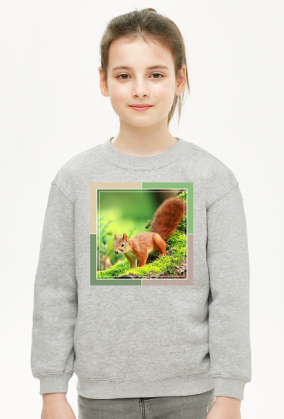 Bluza dziecięca - w sercu lasu
