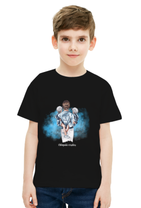 Koszulka Dziecięcia Unisex - Dla mamy 002 - Chłopaki rządzą