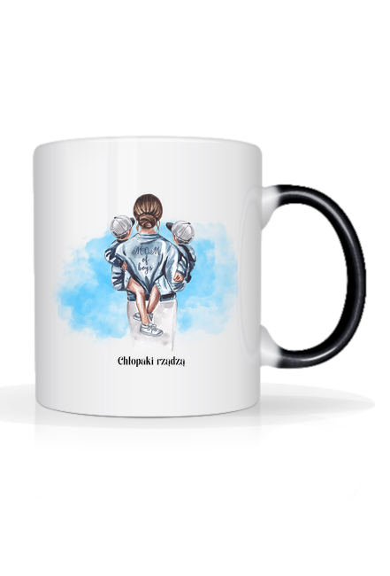 Magiczny kubek - Dla mamy 002 - Chłopaki rządzą