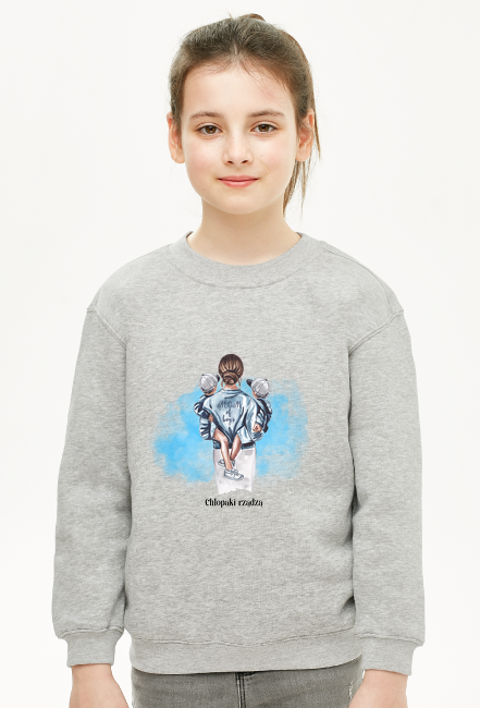 Bluza dziecięca Unisex  - Dla mamy 002 - Chłopaki rządzą