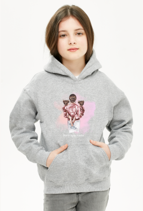 Bluza Dziecięca z Kapturem Unisex  - Dla mamy 003 - Dziewczyny rządzą