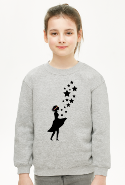 bluza dziecięca "gwiazdki"