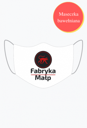maseczka z logo małpy