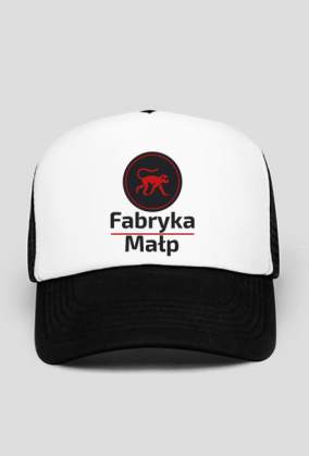 czapka z daszkiem logo małpy