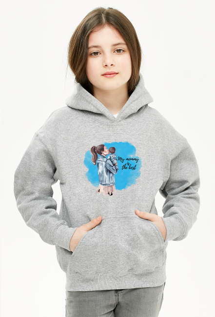 Bluza Dziecięca z Kapturem Unisex - Dla mamy 005 - My mommy is the best