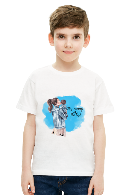 Koszulka Dziecięcia Unisex - Dla mamy 005 - My mommy is the best