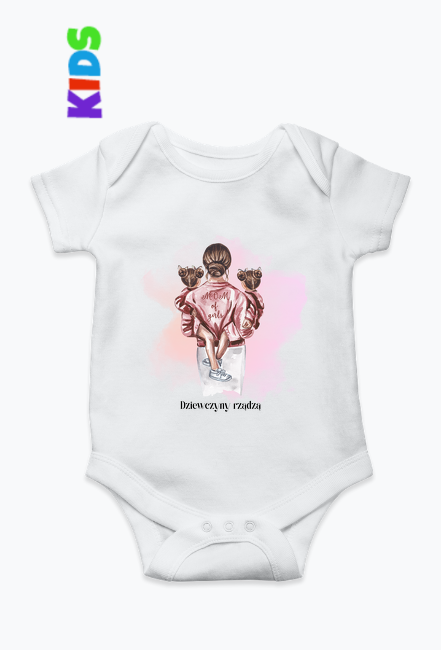 Body Niemowlęce Dla mamy 003 - Dziewczyny rządzą
