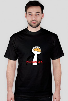 T-shirt z pingwinem :)