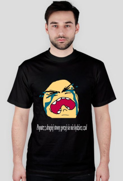 T-shirt ,,popatrz z drugiej strony''