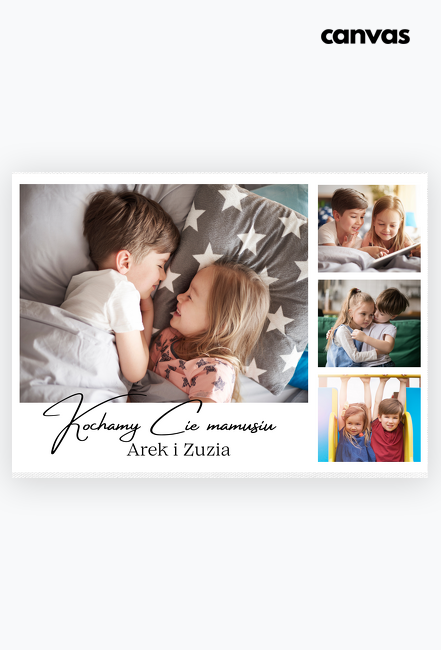 Obraz na płótnie A2 - Wzór 002 - Dzień Mamy