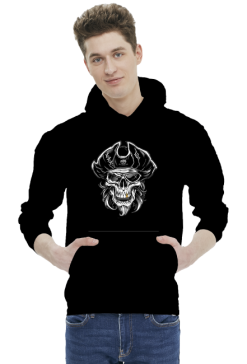 Bluza z kapturem czarna
