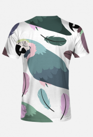 T-shirt "papugi"