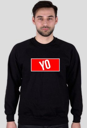 YO/white&black/men