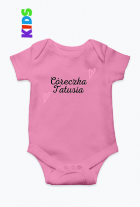 Body dziecięce CÓRECZKA TATUSIA