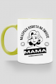 Kubek z kolorowym uchem Mama