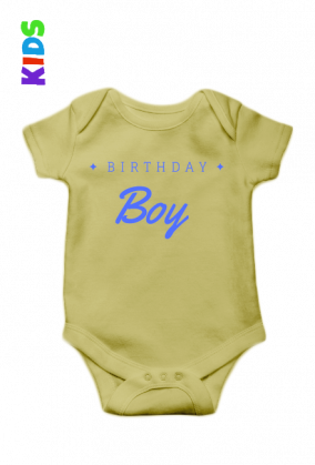 Body urodzinowe dla chłopca