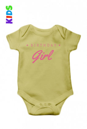 Body urodzinowe dla dziewczynki