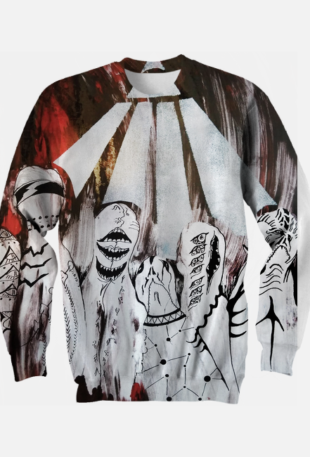 Okultyzm - Bluza Czerwona