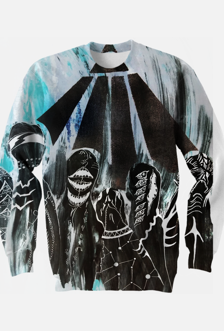 Okultyzm - Bluza Niebieski