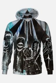 Okultyzm - Hoodie Niebieskie